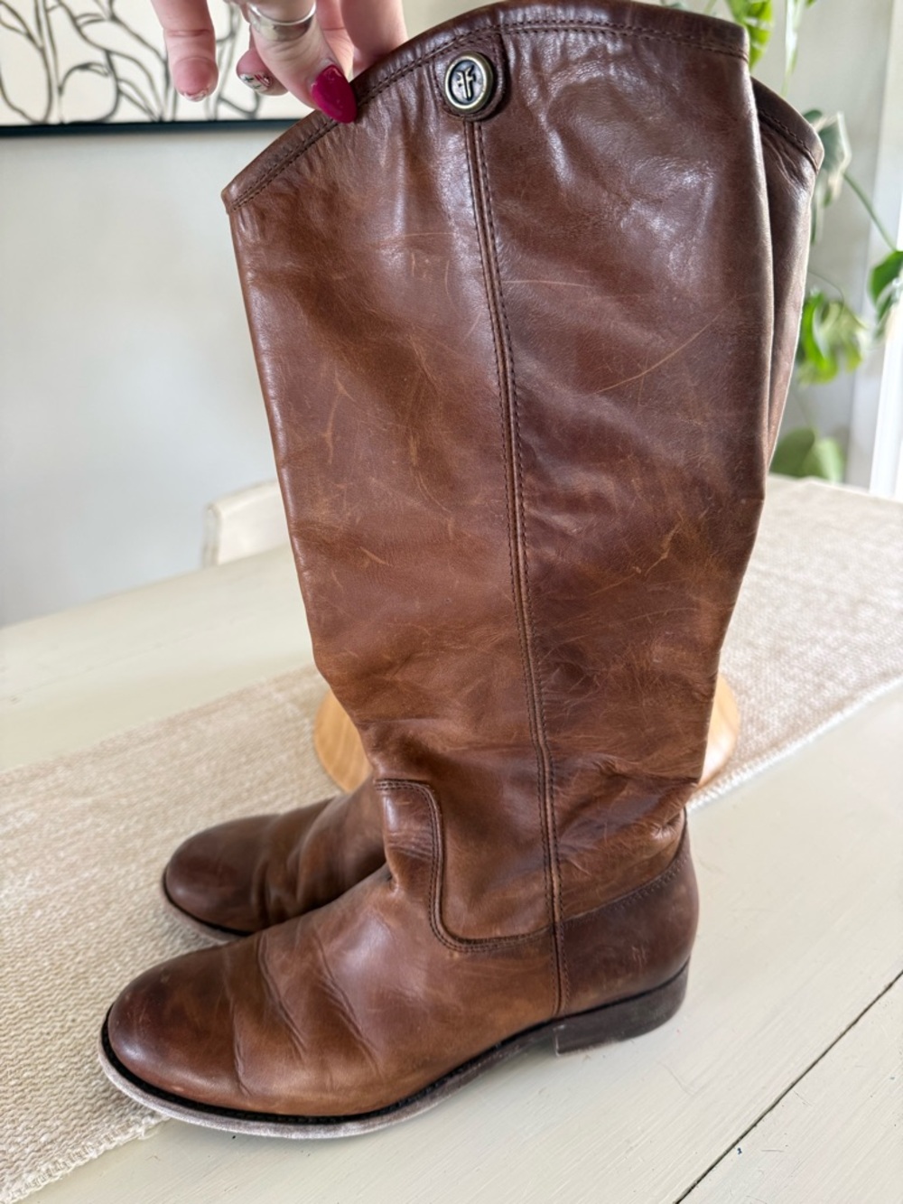 Frye Leather Riding Boots